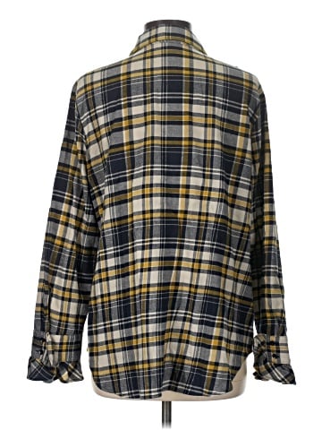 CAbi Long Sleeve Button-Down Shirt (view 2)