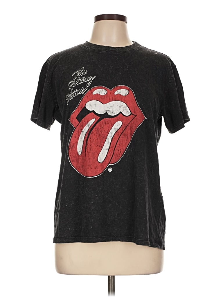 Pre-owned The Rolling Stones Short Sleeve T-shirt In Black