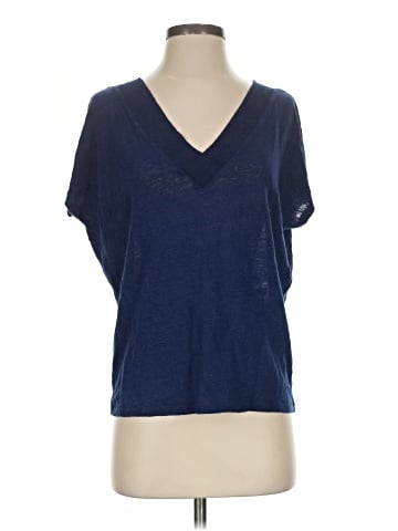 Zara W&B Collection Short Sleeve Top (view 1)