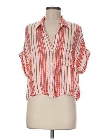 Lulus Short Sleeve Blouse (view 1)