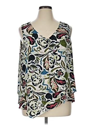 Zac & Rachel 3/4 Sleeve Blouse (view 1)