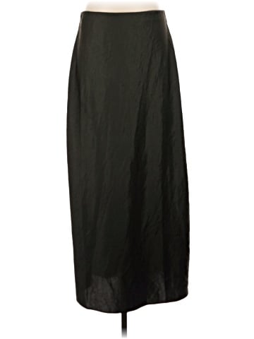 Madewell Satin Maxi Slip Skirt (view 1)