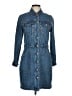 Faherty Blue Denim Jacket Size 8 - photo 1