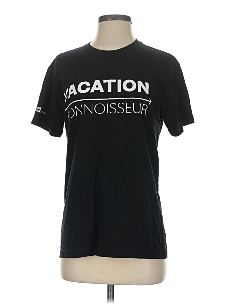 Pre-owned Next Level Apparel Short Sleeve T-shirt In Black