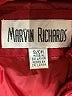 Marvin Richards 100% Polyester Red Coat Size S - photo 6