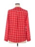 Allison Joy 100% Polyester Red Long Sleeve Blouse Size 0X (estimated) - photo 2