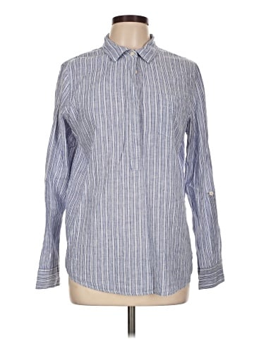 Per Se Long Sleeve Button-Down Shirt (view 1)