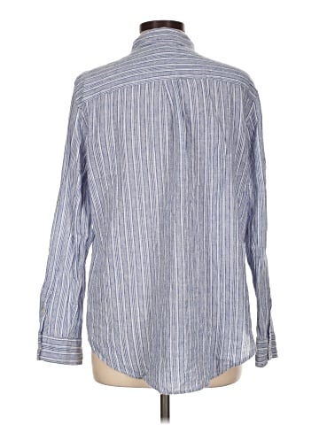 Per Se Long Sleeve Button-Down Shirt (view 2)