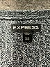 Express 100% Cotton Gray Pullover Sweater Size XS - photo 7