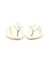 J.Crew Silver Flip Flops Size 8 - photo 2