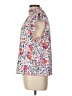 CeCe 100% Polyester Floral White Sleeveless Blouse Size L - photo 5