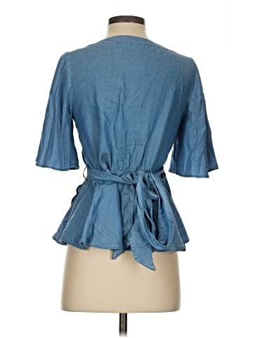 Ann Taylor LOFT Short Sleeve Blouse (view 2)