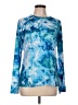 Lagaci 100% Polyester Tie-dye Blue Pullover Sweater Size L - photo 1