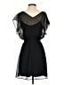 Express 100% Polyester Solid Black Cocktail Dress Size XS - photo 2