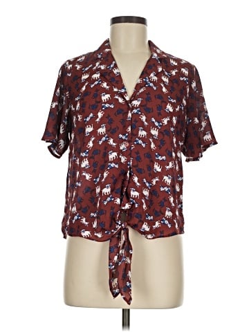 Monteau Short Sleeve Blouse (view 1)