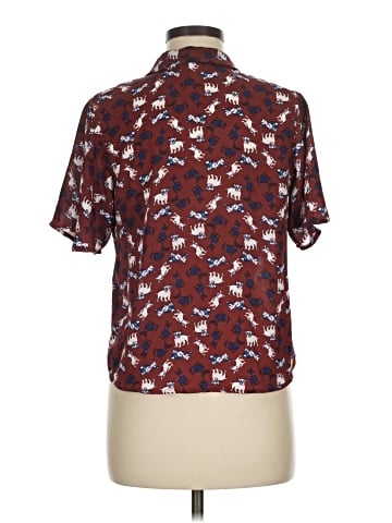 Monteau Short Sleeve Blouse (view 2)