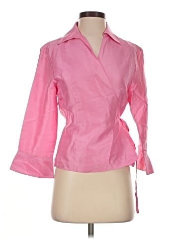 Carole Little 3/4 Sleeve Blouse (view 1)