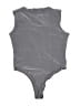 Outrageous Fortune Metallic Gray One Piece Swimsuit Size 10 - photo 2