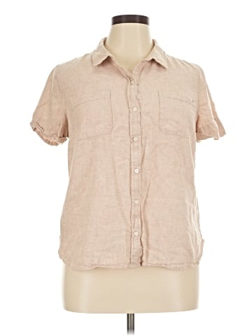 Tommy Hilfiger Short Sleeve Button-Down Shirt (view 1)