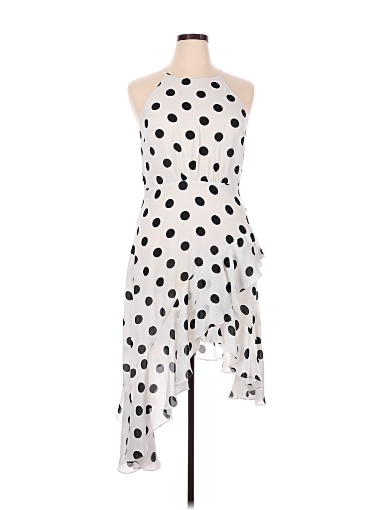 Pre-owned Cece Cocktail Dress In White
