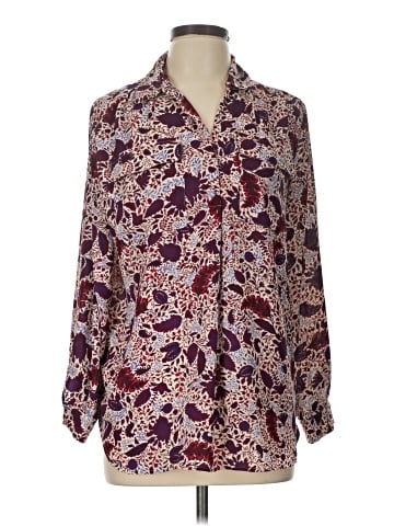 Ann Taylor Long Sleeve Blouse (view 1)