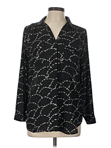 Ann Taylor Long Sleeve Blouse (view 1)