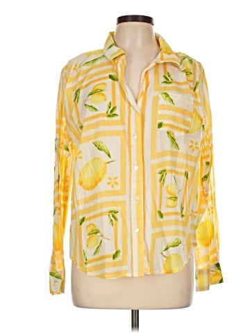 Calypso St. Barth Long Sleeve Blouse (view 1)