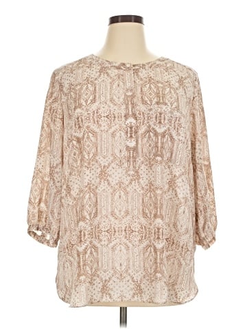 Not Your Daughter's Jeans 3/4 Sleeve Blouse (view 1)