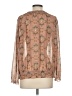 Zara Basic Brown Long Sleeve Blouse Size 2 - photo 2