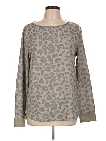 Pink Clover Pullover Sweater (view 1)