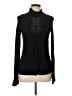 Ella Moss Black Long Sleeve Turtleneck Size L - photo 1