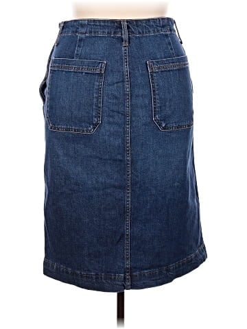 Style&Co Denim Skirt (view 2)