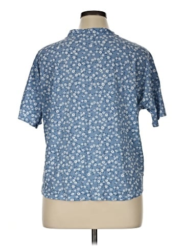 Bobeau Short Sleeve Blouse (view 2)