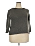Eileen Fisher Metallic Gray Pullover Sweater Size 2X - photo 1