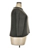 Eileen Fisher Metallic Gray Pullover Sweater Size 2X - photo 4