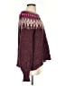 Free People Chevron-herringbone Burgundy Pullover Sweater Size S - photo 4