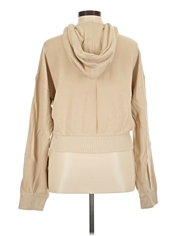 Madewell Zip-Front Hooded Sweatshirt: Botanical Dye Edition (view 2)