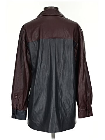 Peter Som Faux Leather Top (view 2)