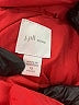 J.Jill 100% Polyester Solid Red Snow Jacket Size 1X Petite - photo 6