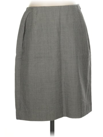 Oscar De La Renta Silk Skirt (view 1)