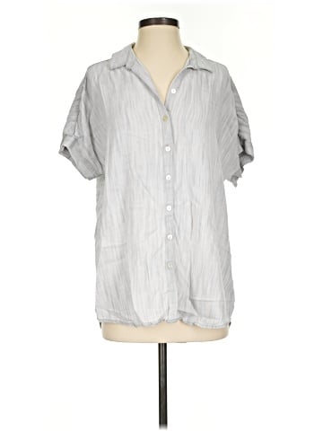 Soft Surroundings Short Sleeve Button-Down Shirt (view 1)