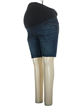 Isabel Maternity Denim Shorts (view 1)