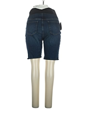 Isabel Maternity Denim Shorts (view 2)