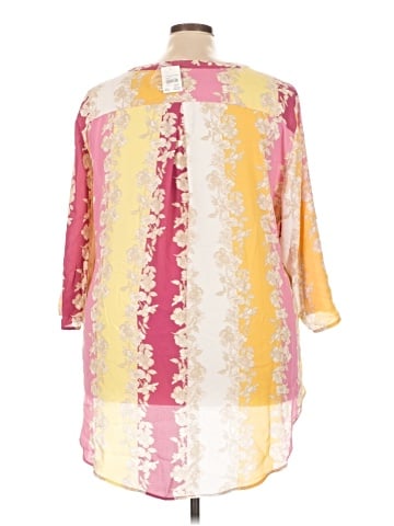 Cato 3/4 Sleeve Blouse (view 2)