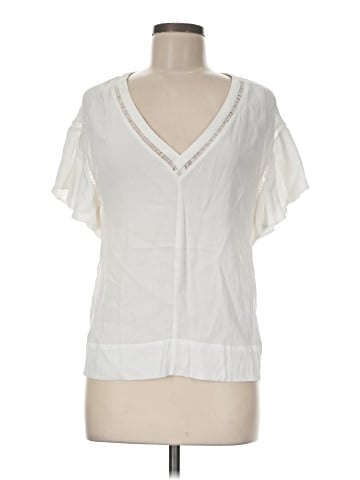 Rebecca Taylor Short Sleeve Blouse (view 1)