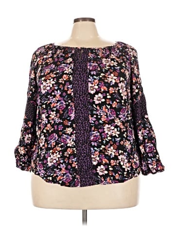 I.N. Studio 3/4 Sleeve Blouse (view 1)