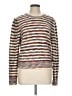 Veronica Beard Metallic Silver Pullover Sweater Size L - photo 1