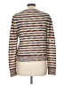 Veronica Beard Metallic Silver Pullover Sweater Size L - photo 2