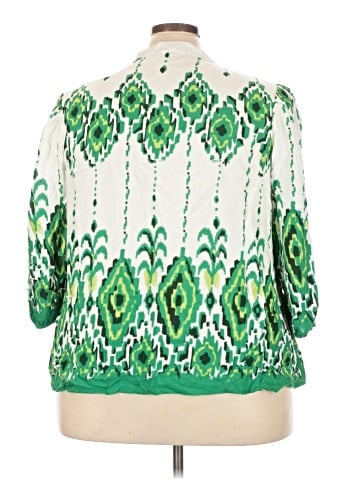 Cato 3/4 Sleeve Blouse (view 2)
