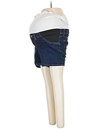 Indigo Blue Denim Shorts (view 1)